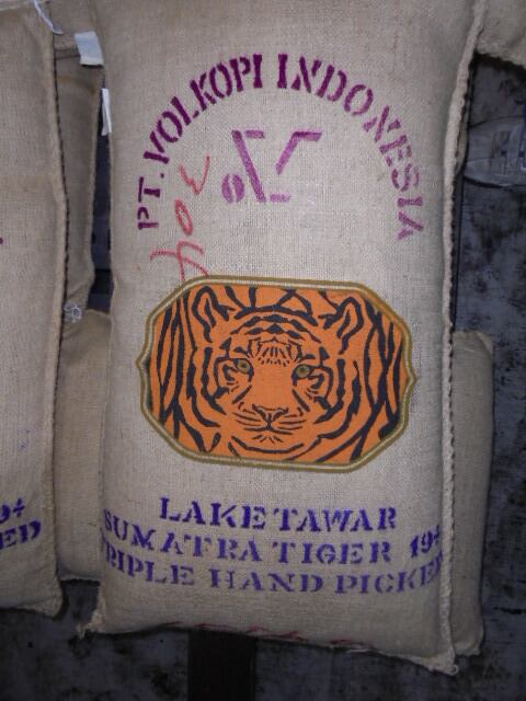 スマトラタイガー・グレイ プロ仕様 200g （フルシティロースト）